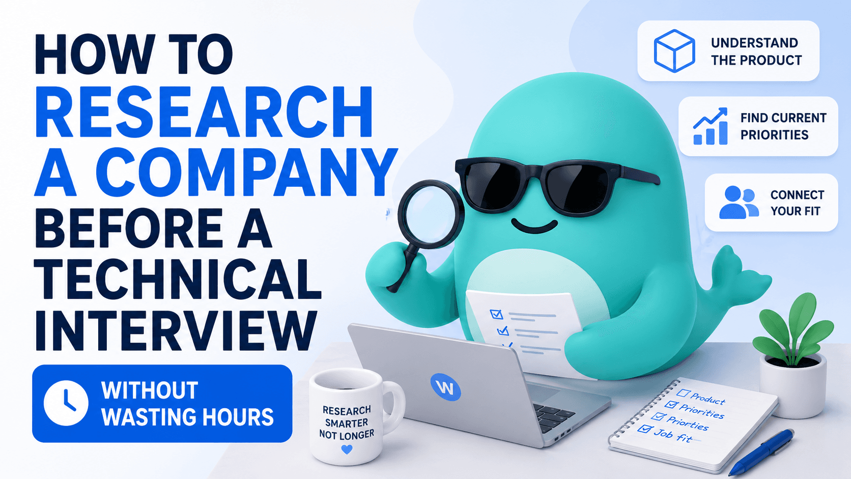 How to research a company before a technical interview